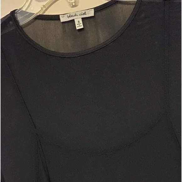 NWOT BLEUH Ciel Sz-S, Shear Dress-Short Sleeves & Tank Top Lined/Sewn-in, Comfy🎄 - Picture 5 of 15